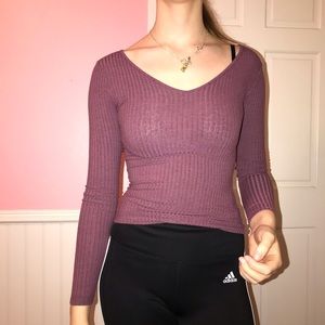 Purple long sleeve